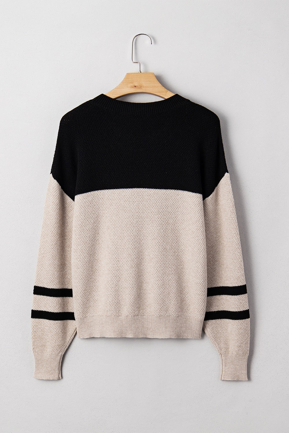 Midnight Contrast Sweater