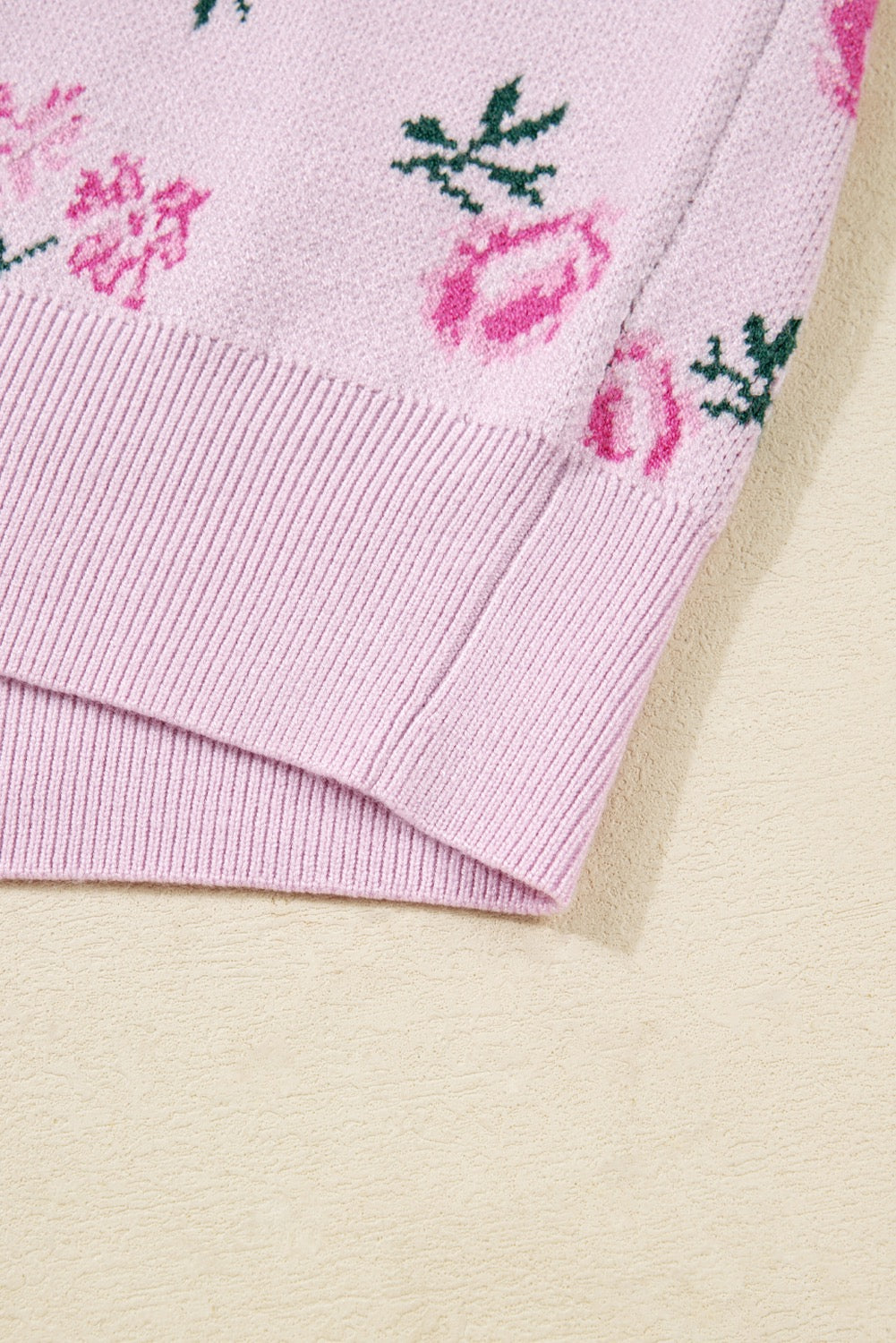 Frosted Rose Garden Sweater