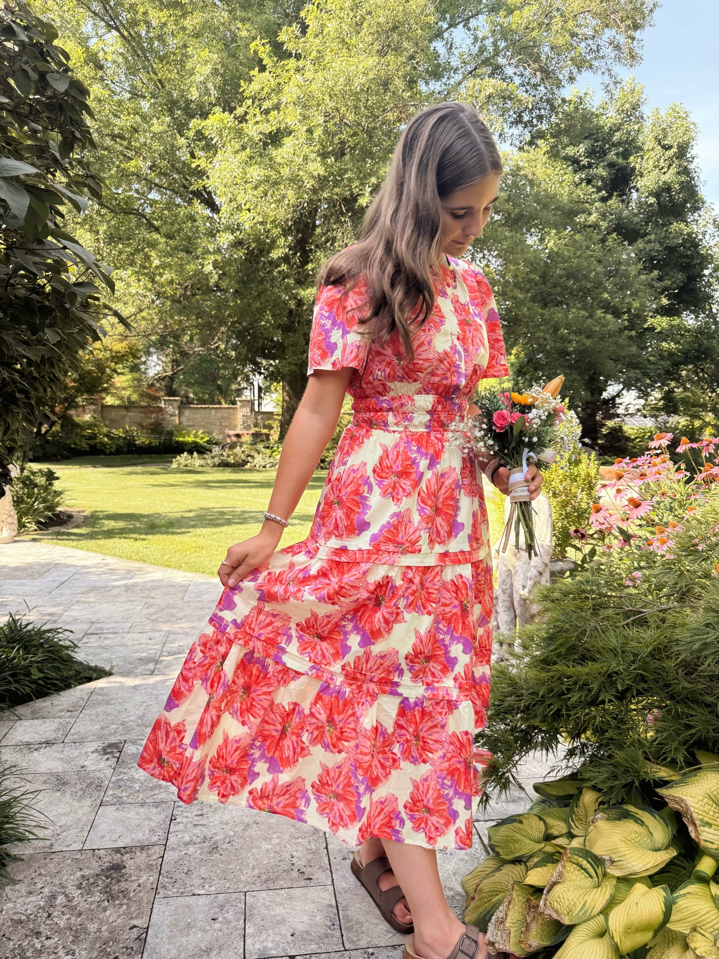 Hibiscus Haze Dress