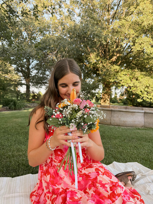 Flamingo Bloom Dress
