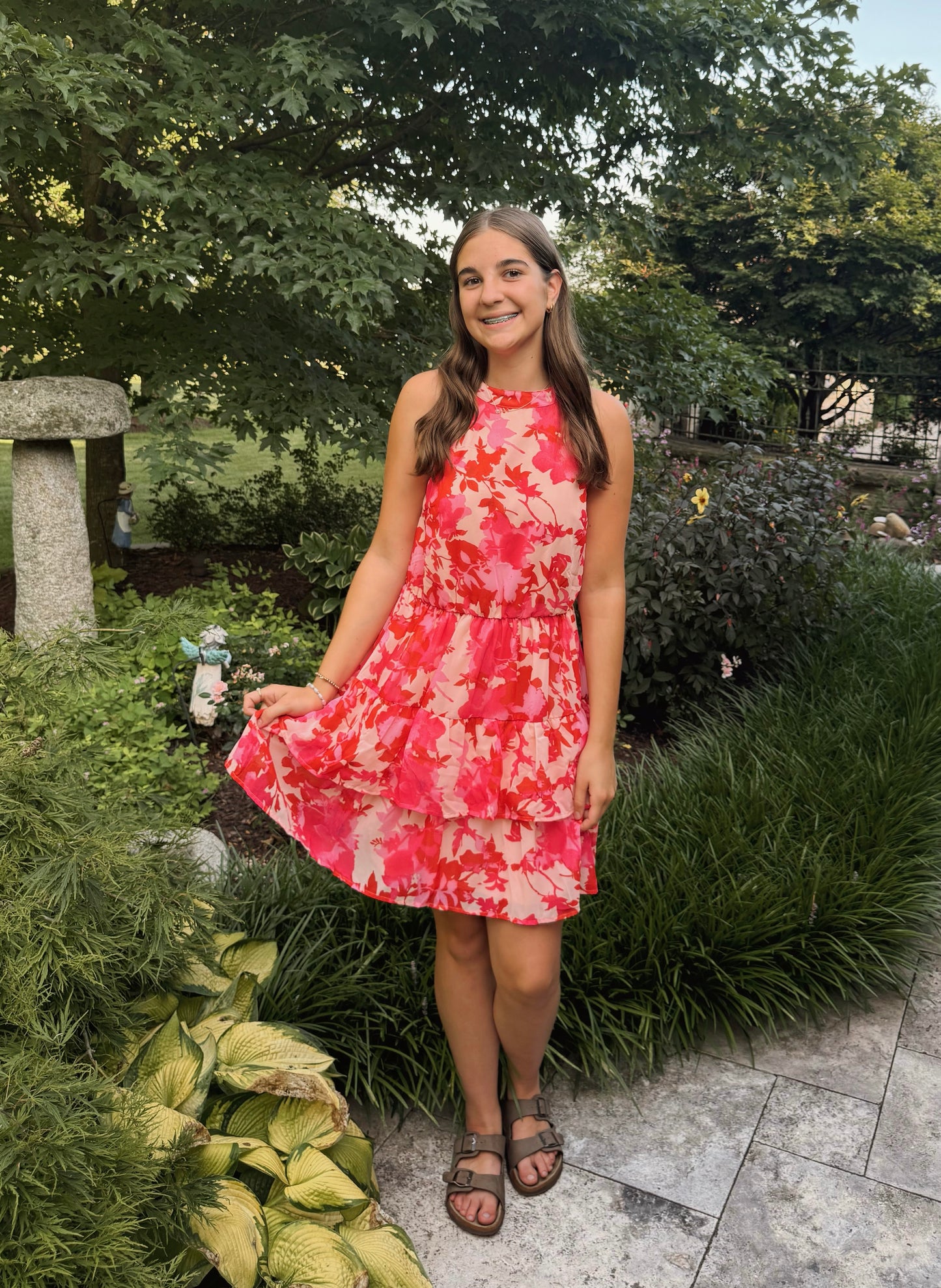 Flamingo Bloom Dress