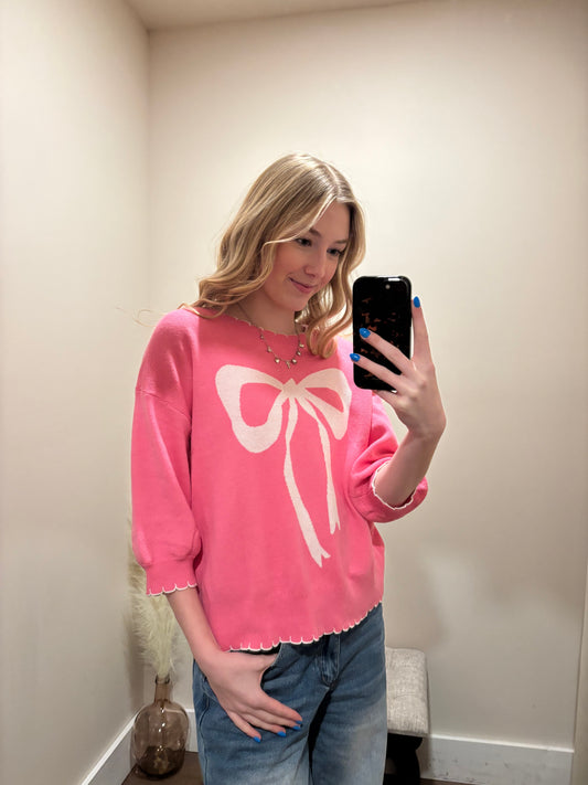 Sweet Bow Lounge Tee