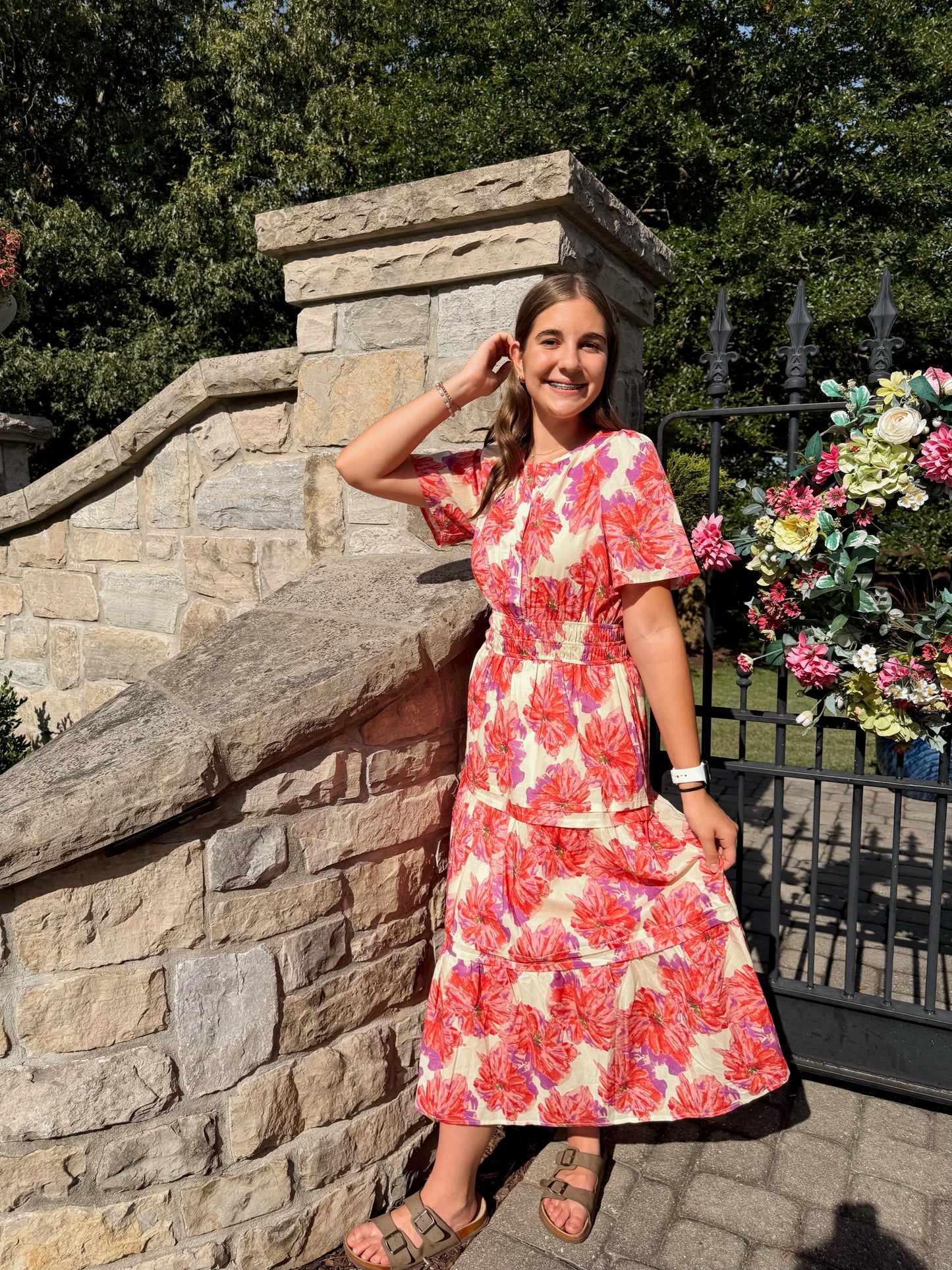 Hibiscus Haze Dress