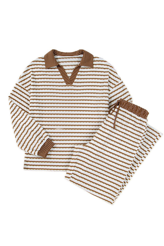Coastal Stripes Knit Set
