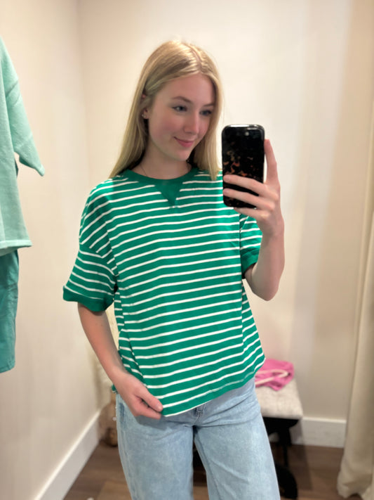 Lucky Charm Striped Top
