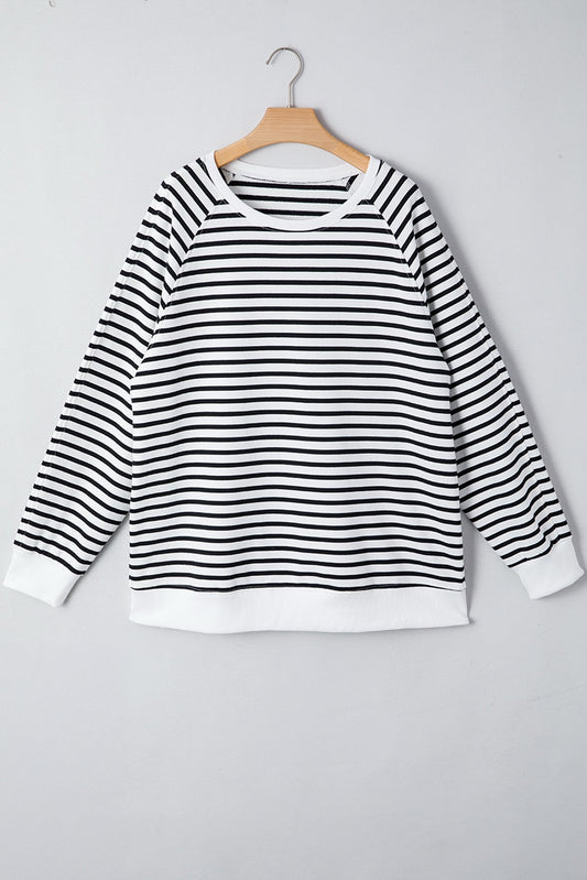 Chic in Stripes Sweatshirt