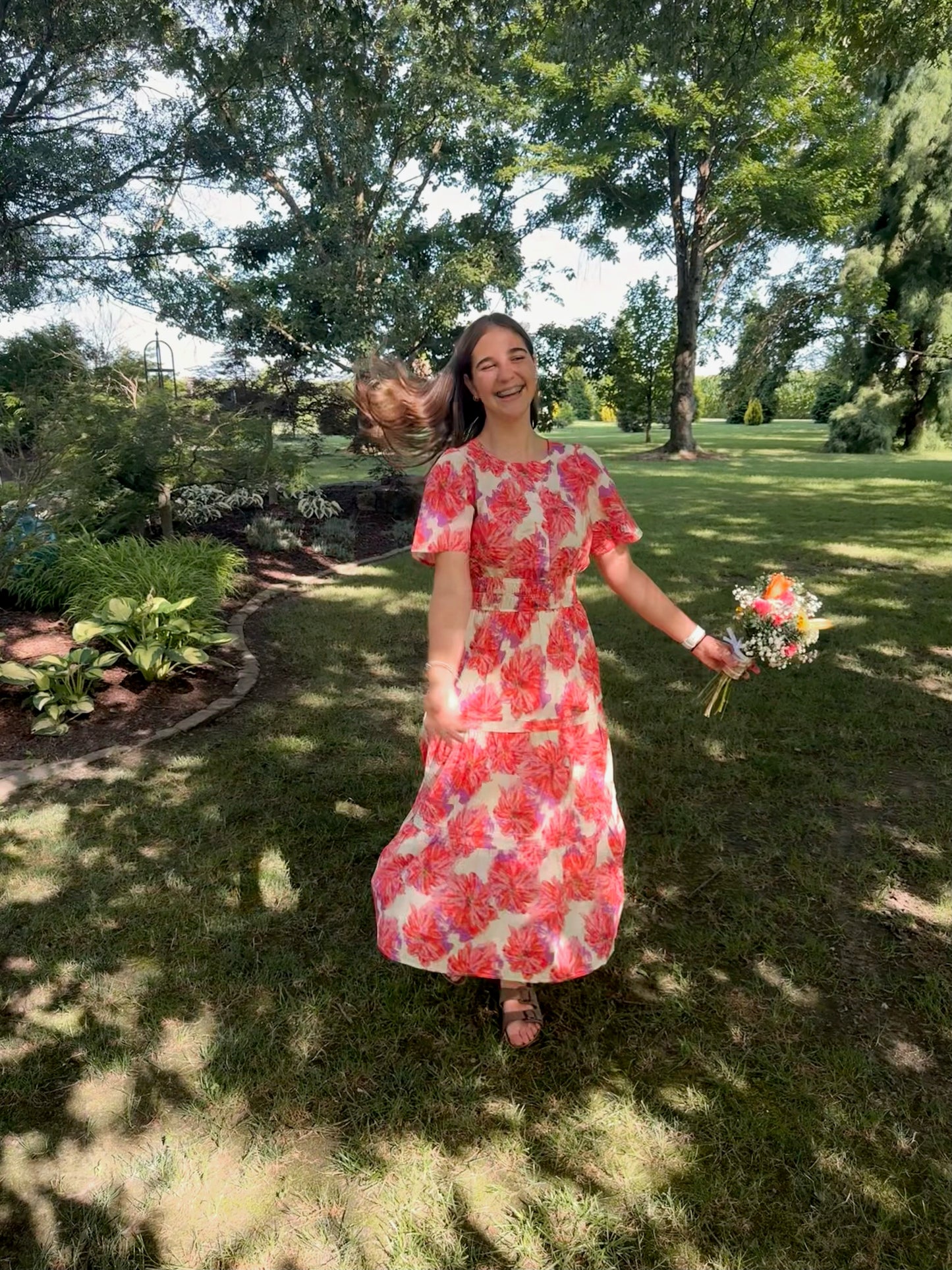 Hibiscus Haze Dress