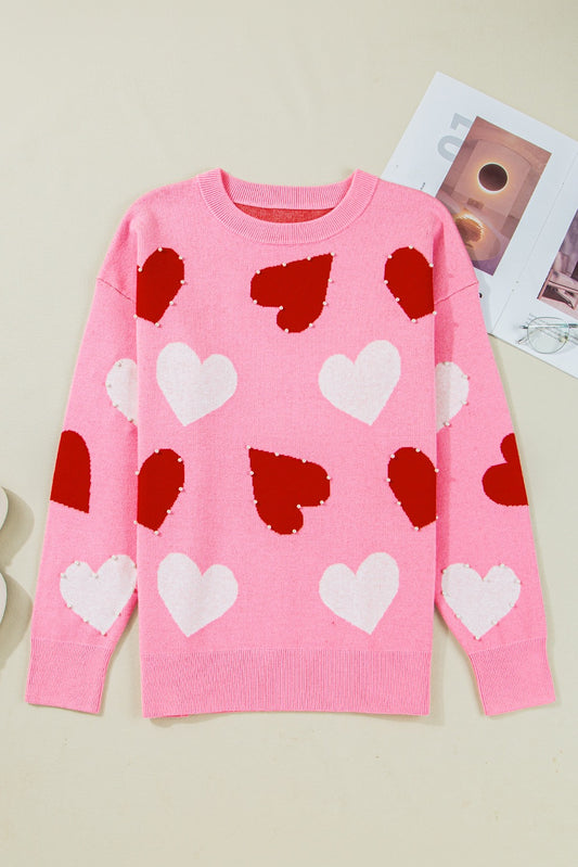 Candy Hearts Sweater