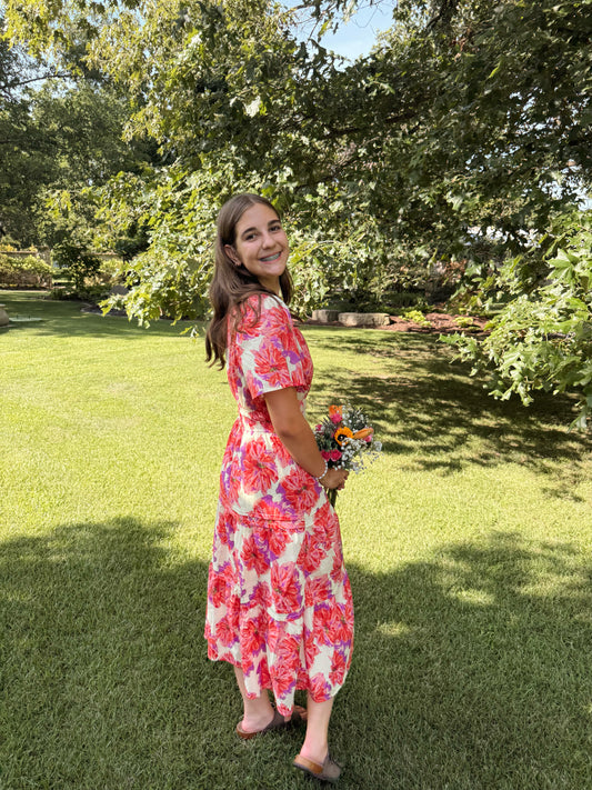 Hibiscus Haze Dress