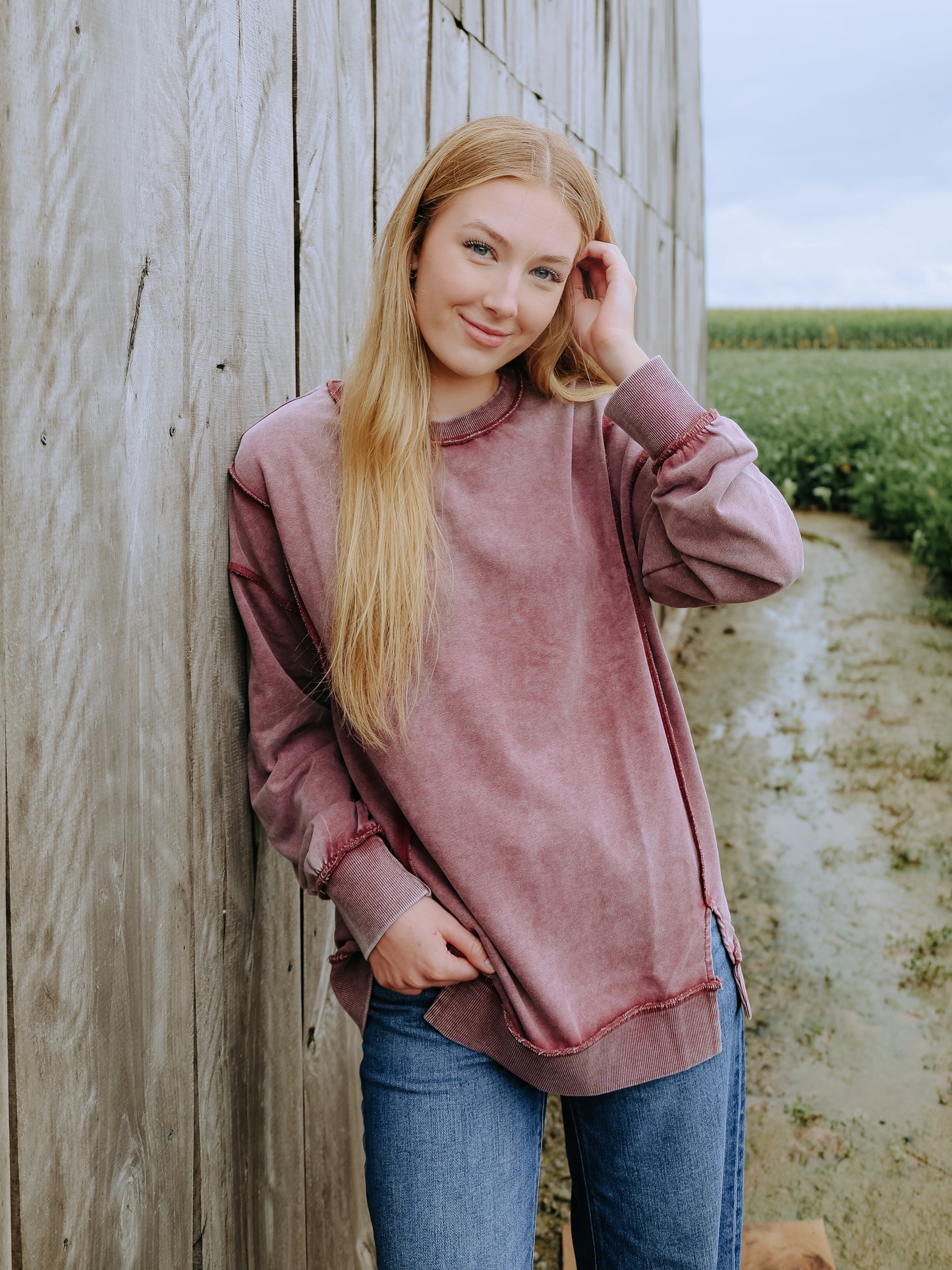 Rustic Retreat Pullover