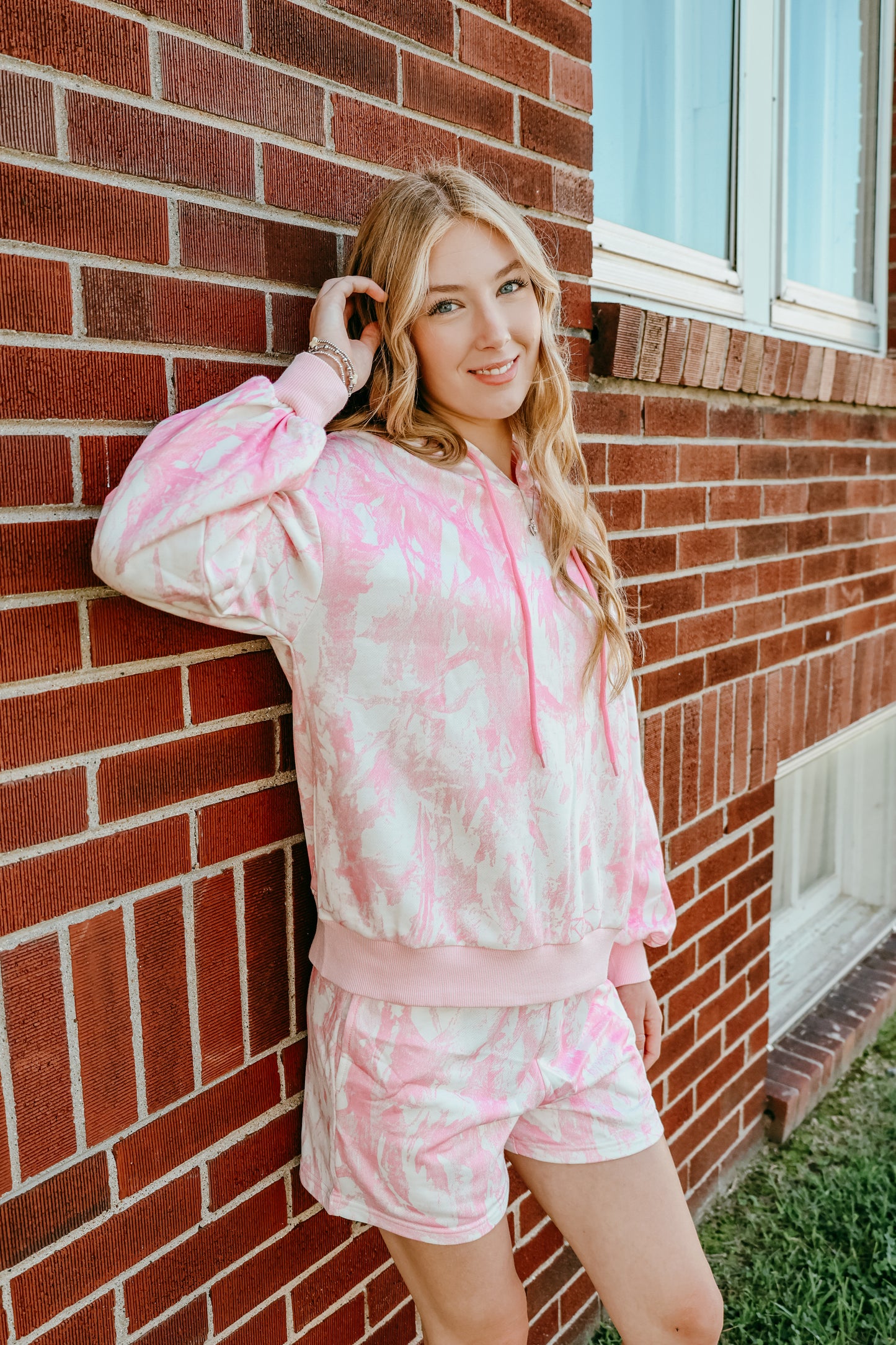 Pink Camo Lounge Set