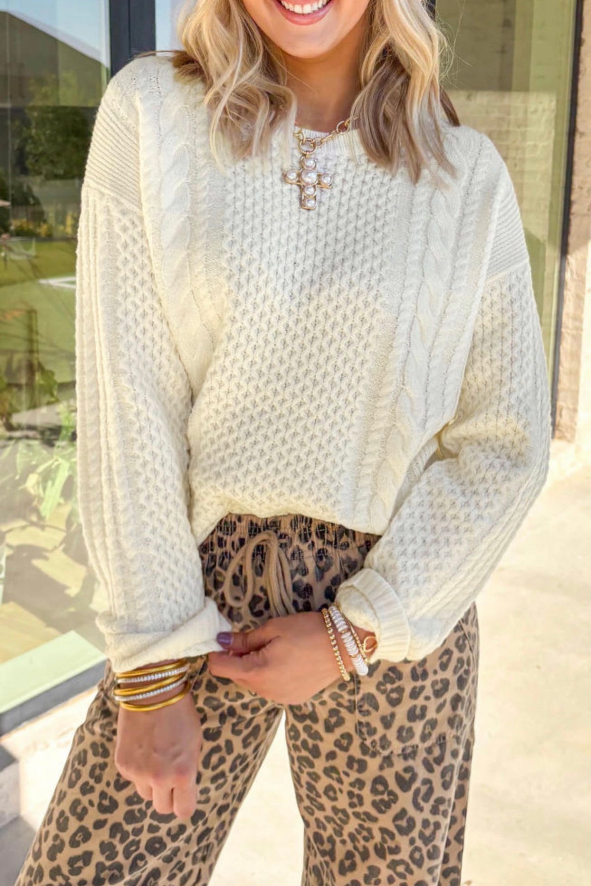 Ivory Ember Sweater