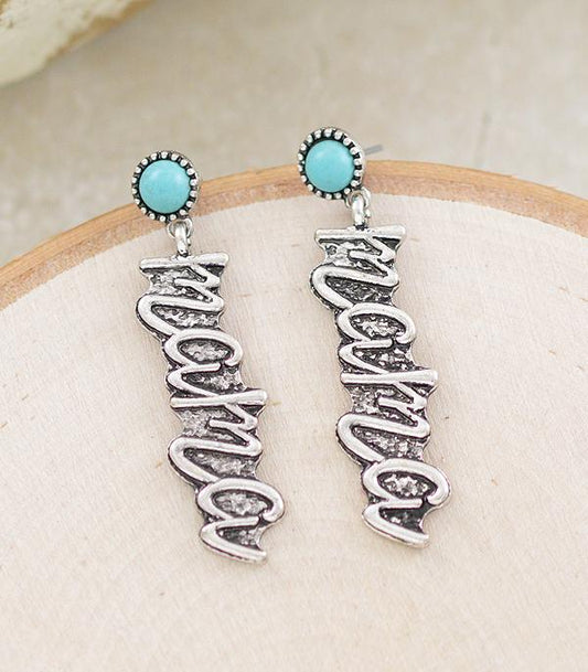 Mama Turquoise Earrings