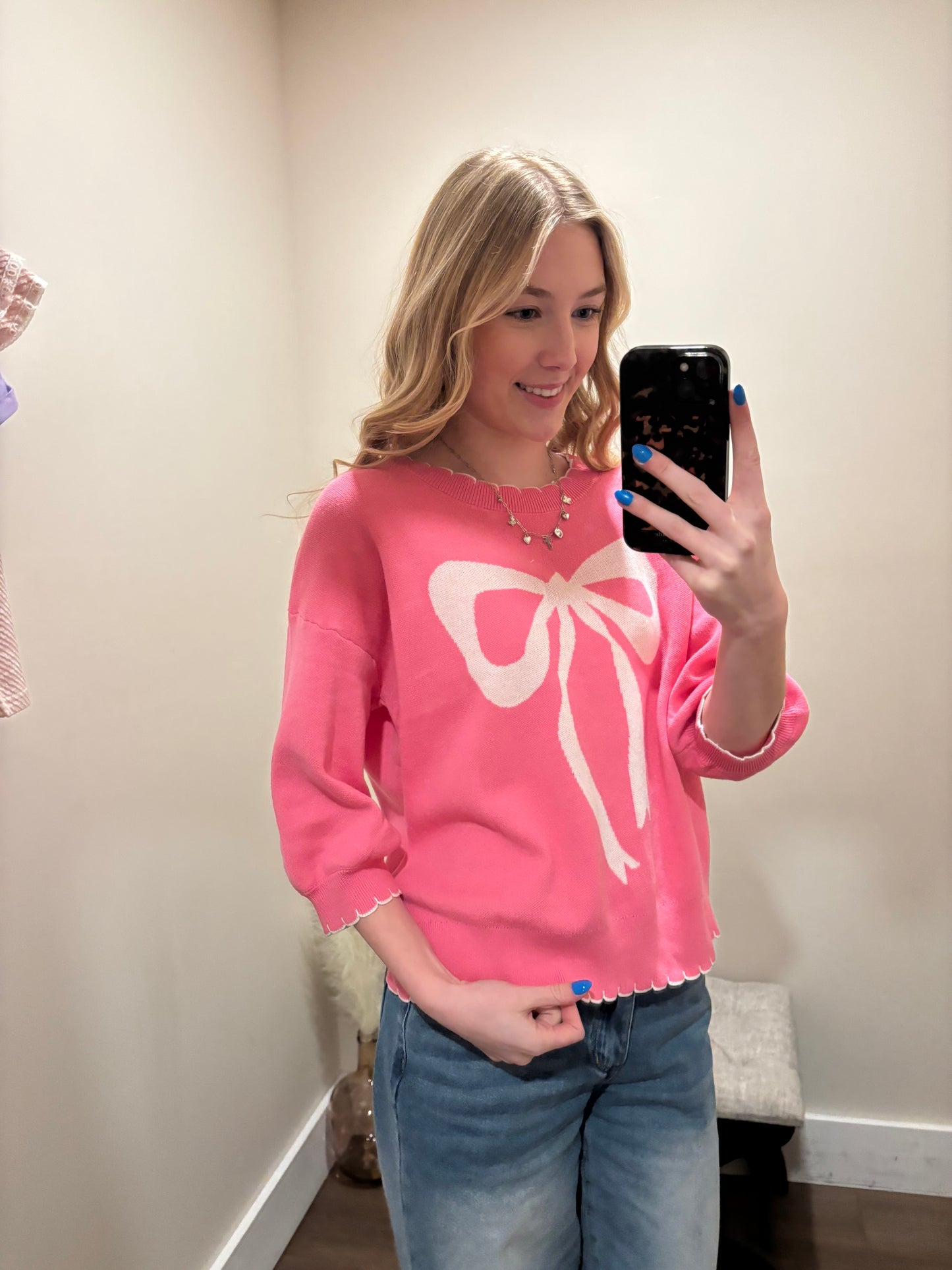 Sweet Bow Lounge Tee