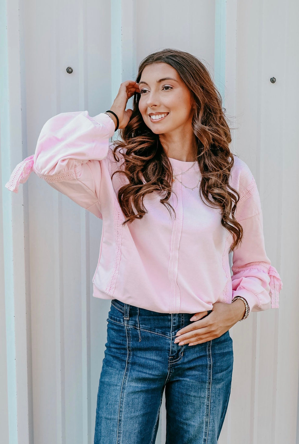 Blushing Breeze Top