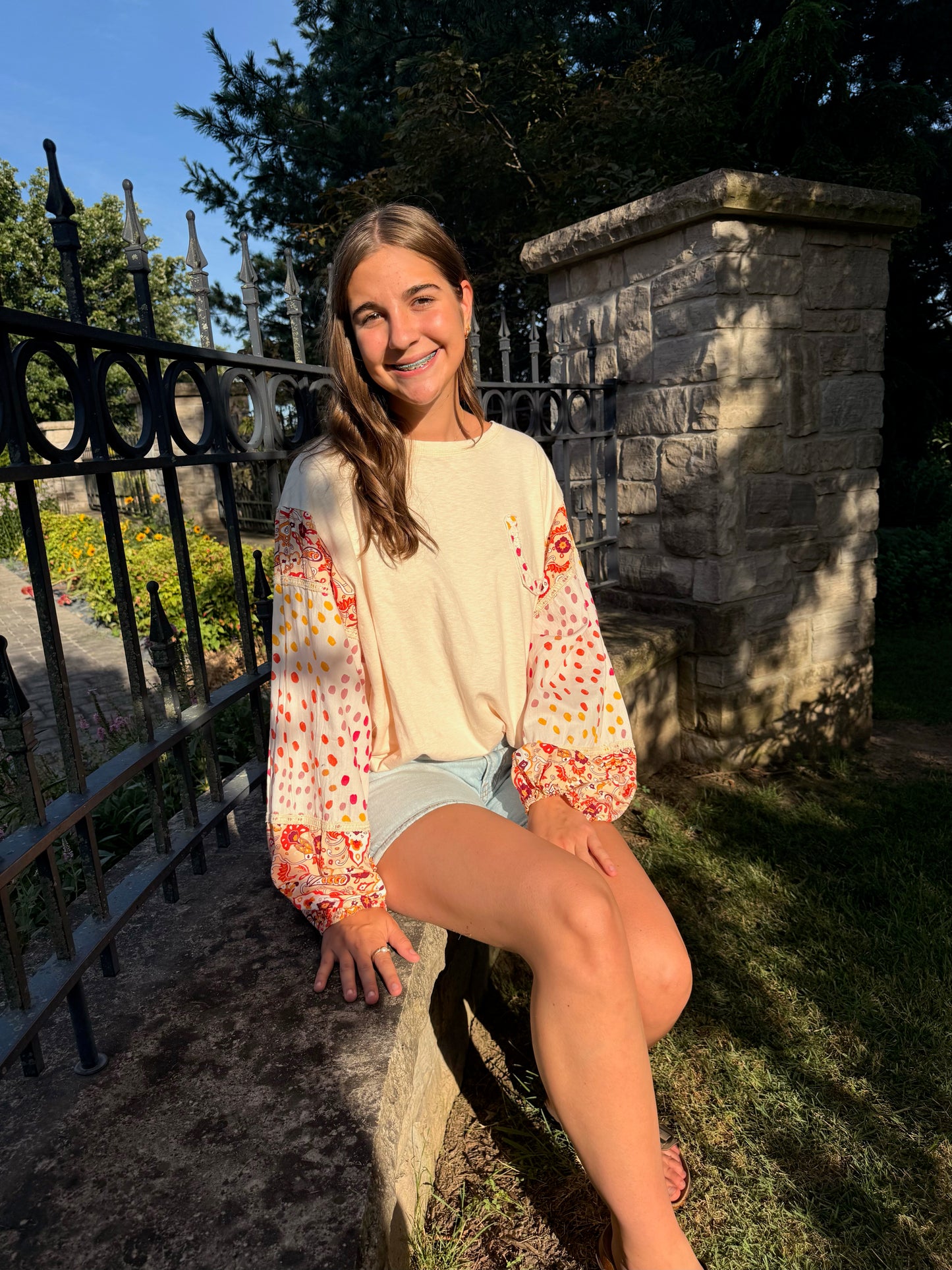 Simply Carried Away Top