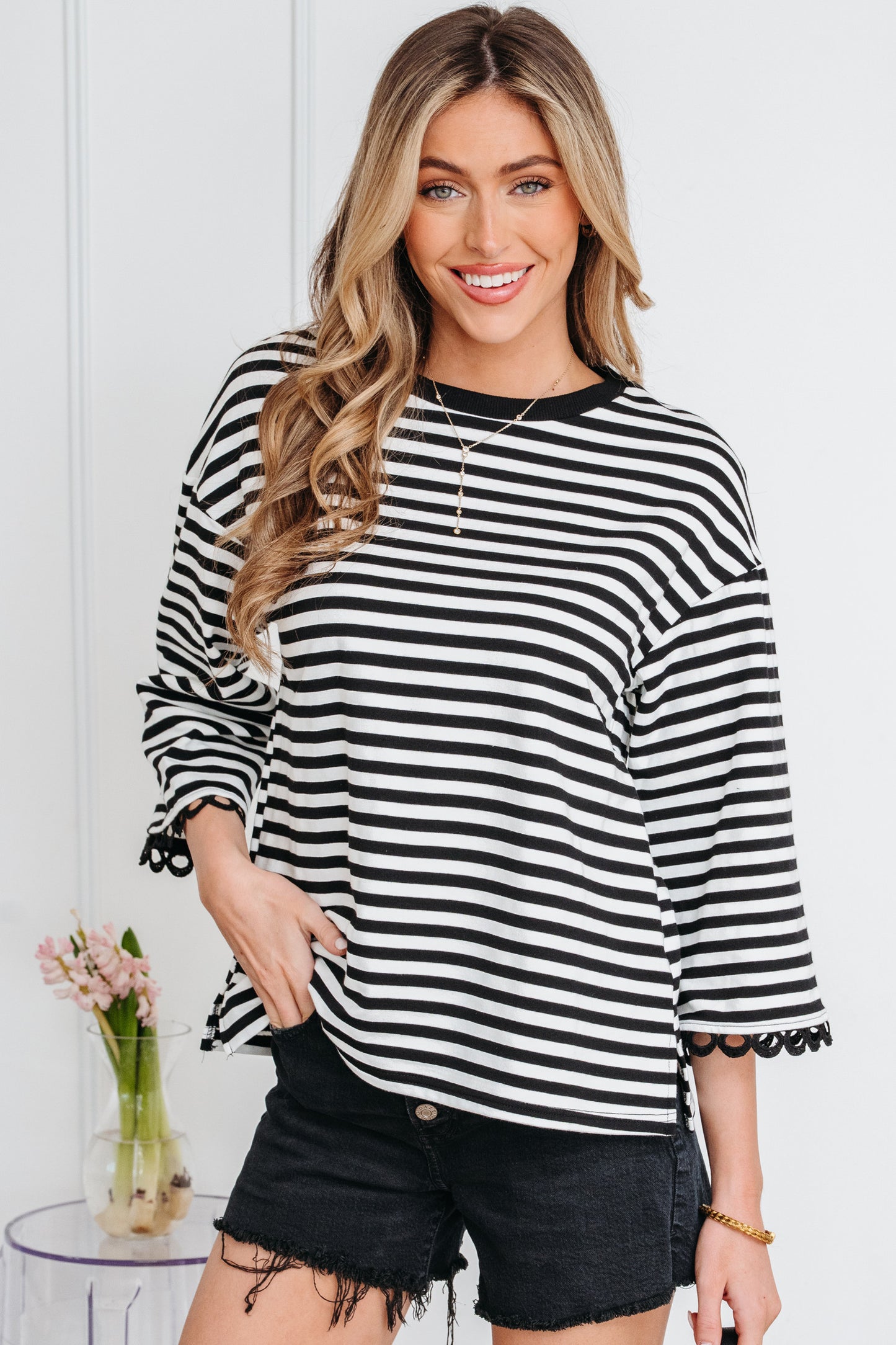 Everyday Stripe Relaxed Top