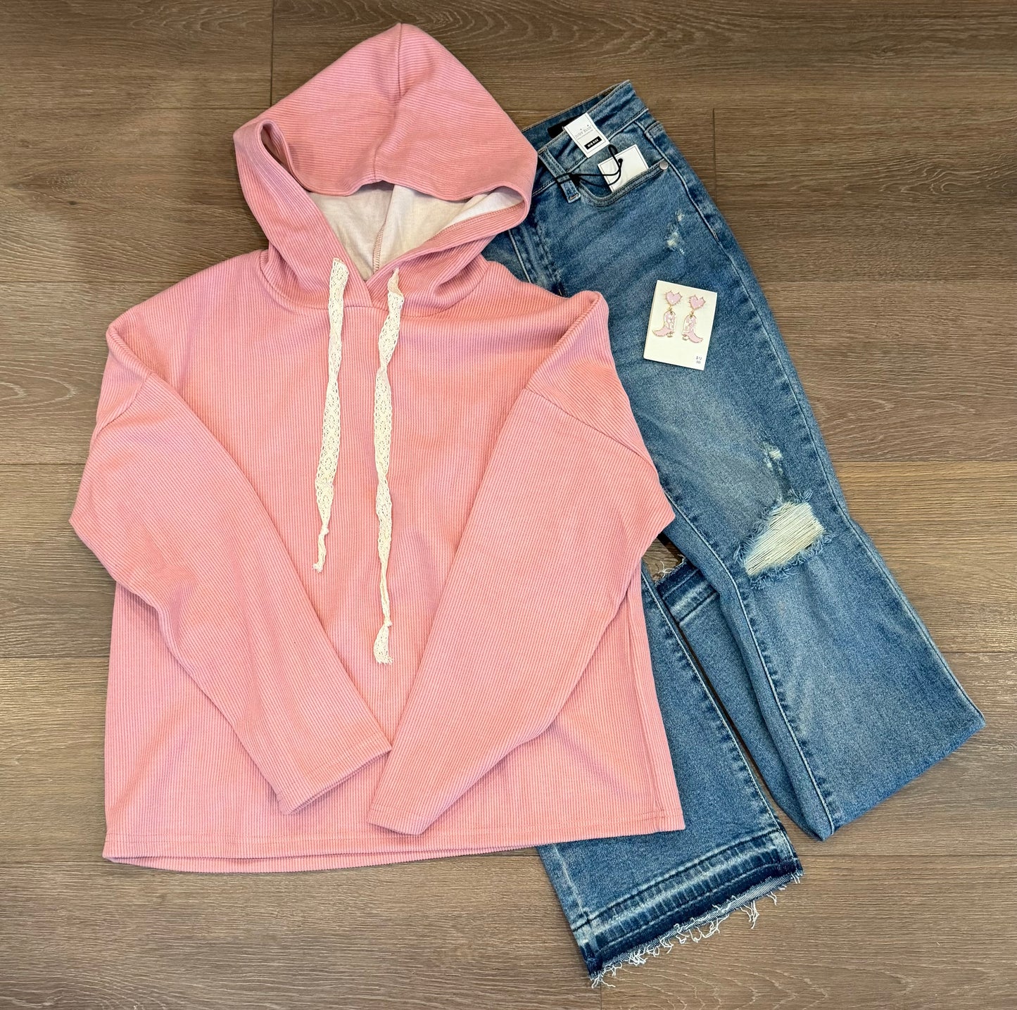 Blush Morning Hoodie