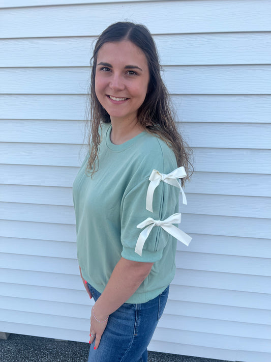 Tied in Tide Blouse