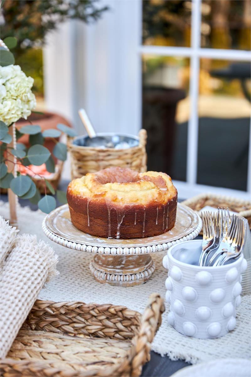 Beaded Cake Stand