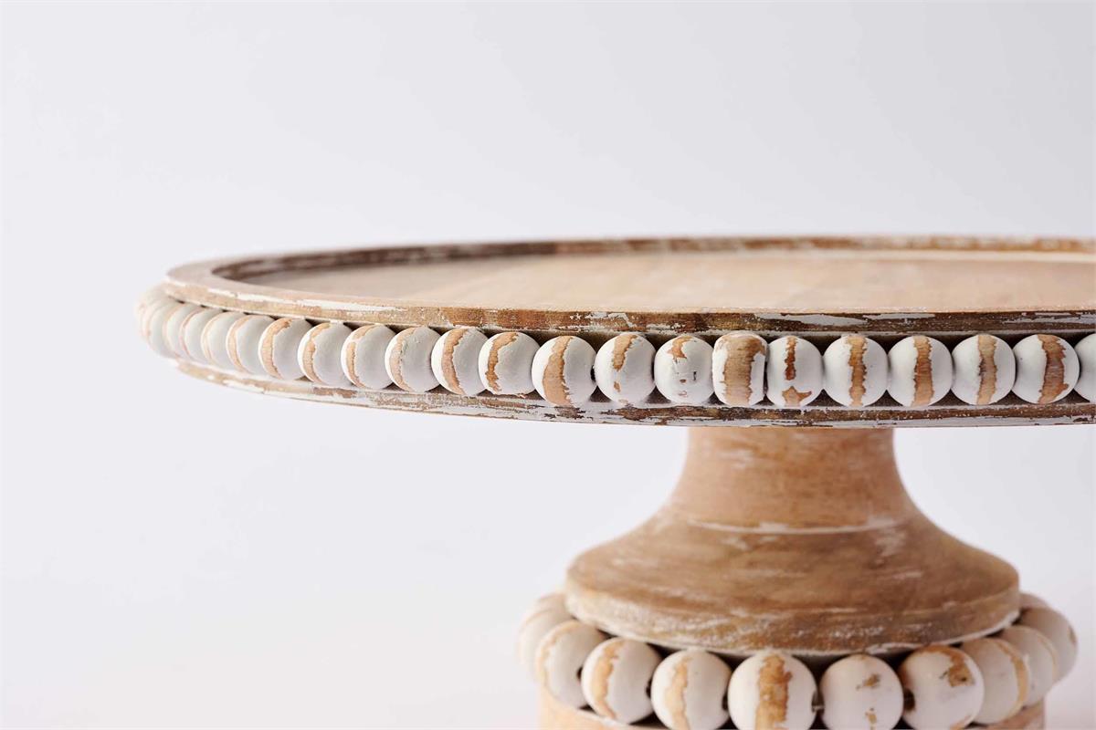 Beaded Cake Stand