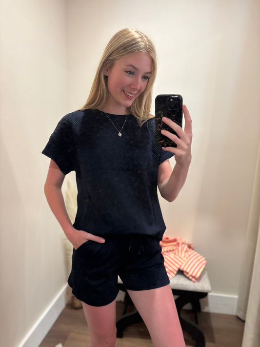 Navy Lounge Set