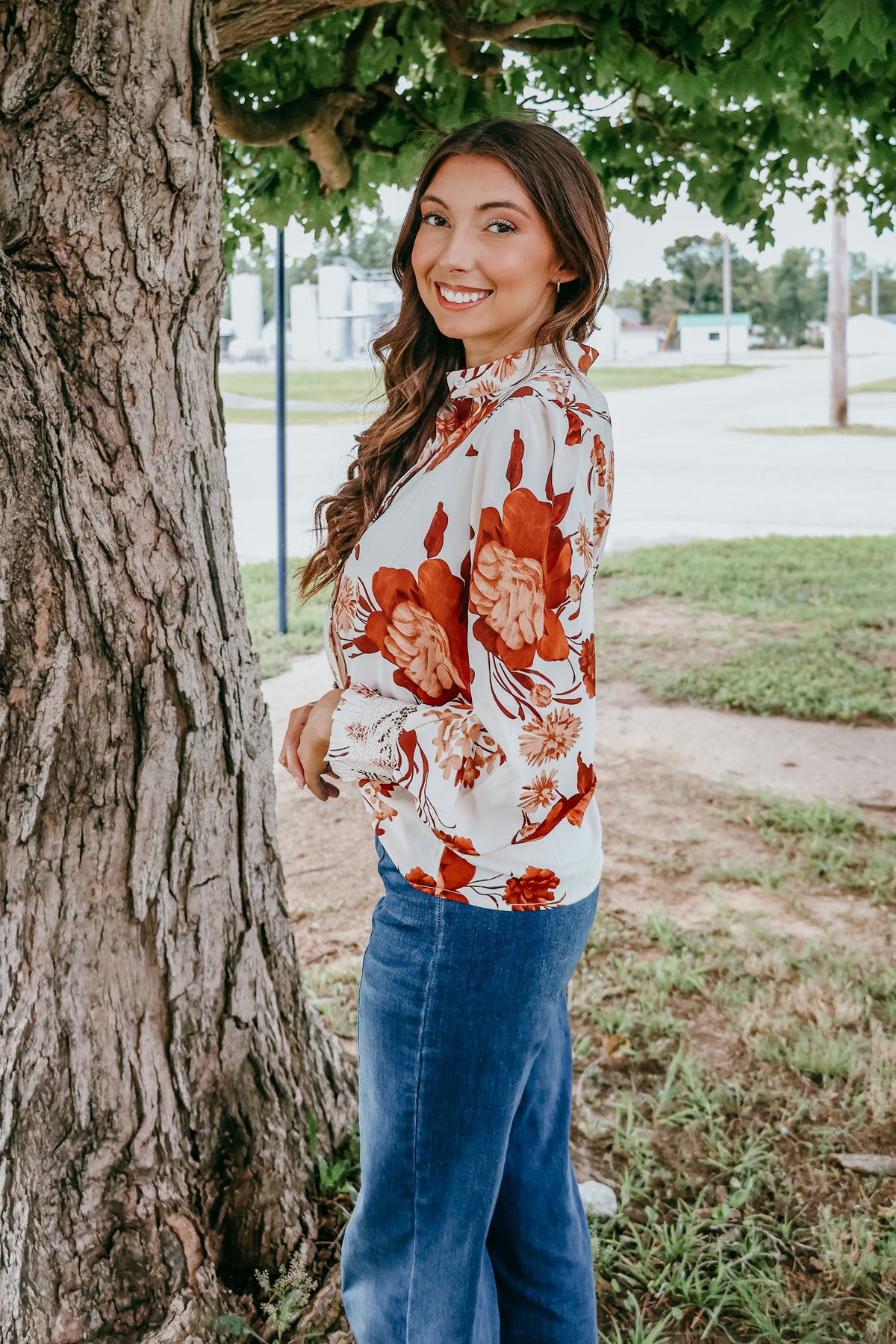 Autumn Bouquet Blouse