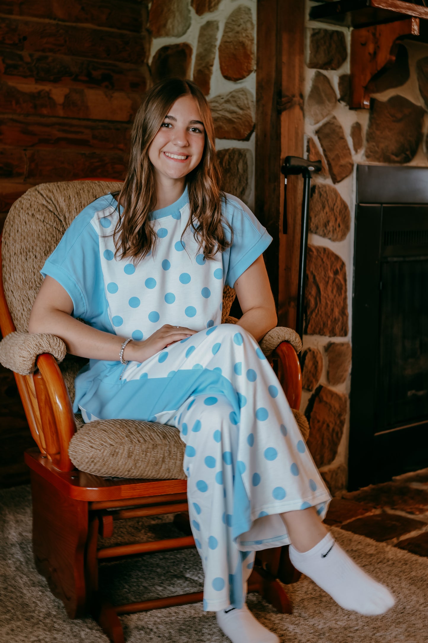 Porch Swing Polka Dot Set