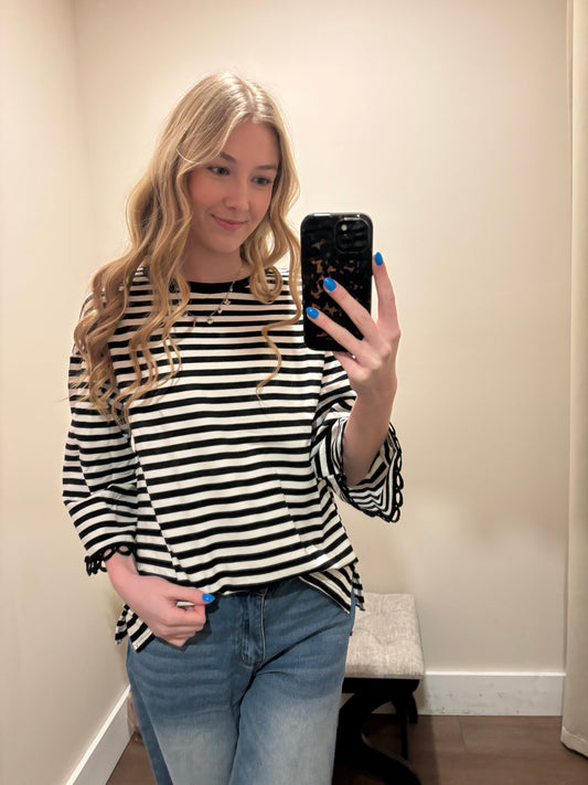 Everyday Stripe Relaxed Top