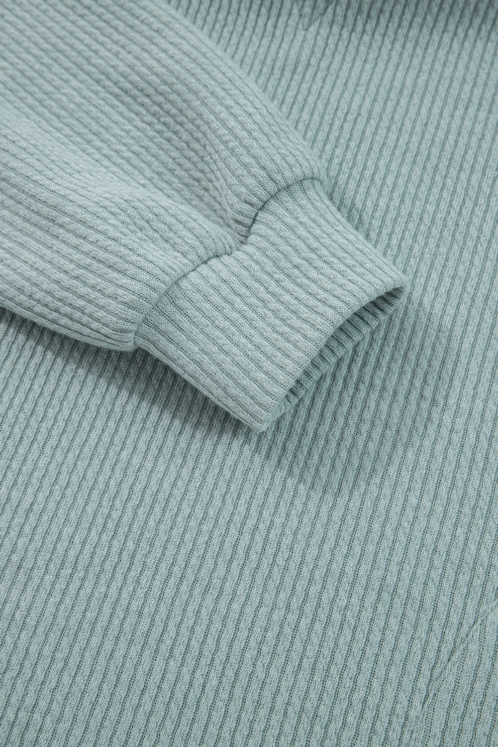 Soft Sage Knit Hoodie