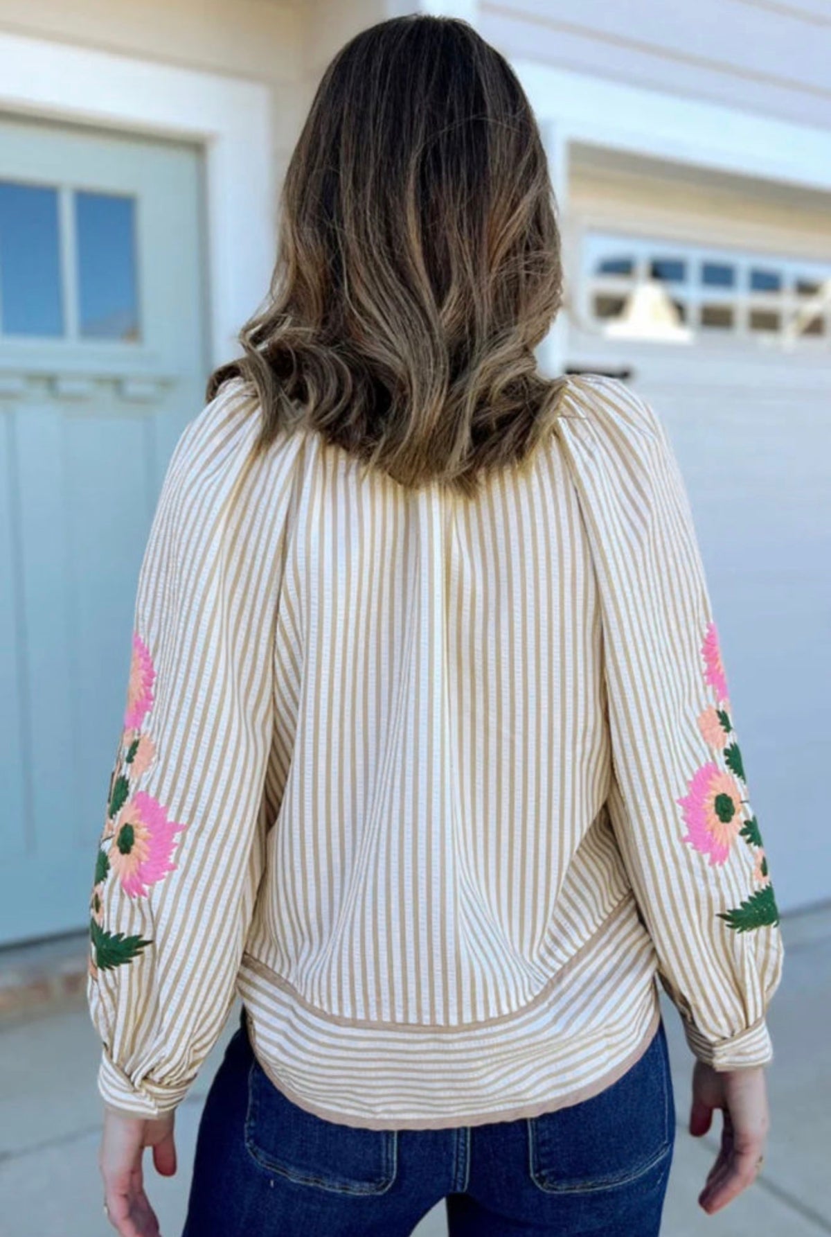 Golden Bloom Blouse