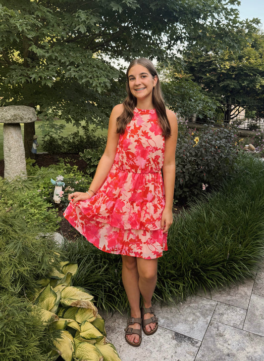 Flamingo Bloom Dress