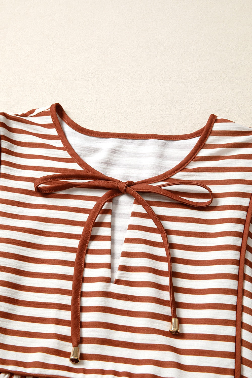 Chestnut Stripe Blouse