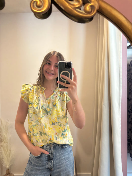 Golden Garden Blouse
