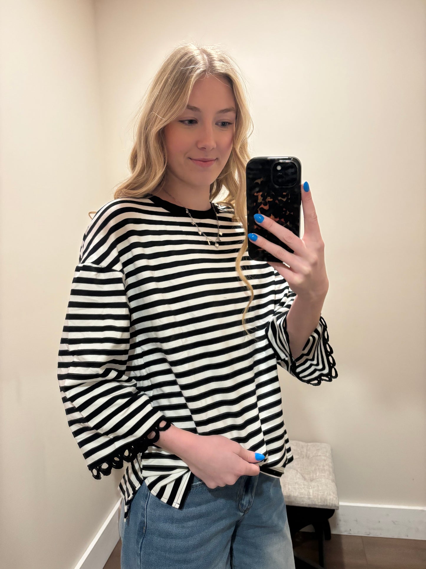 Everyday Stripe Relaxed Top
