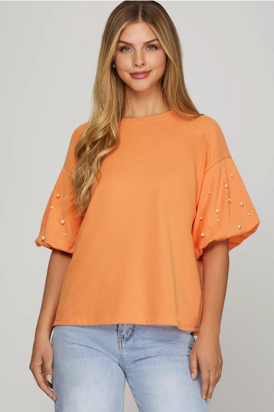 Sunset Pearls Blouse
