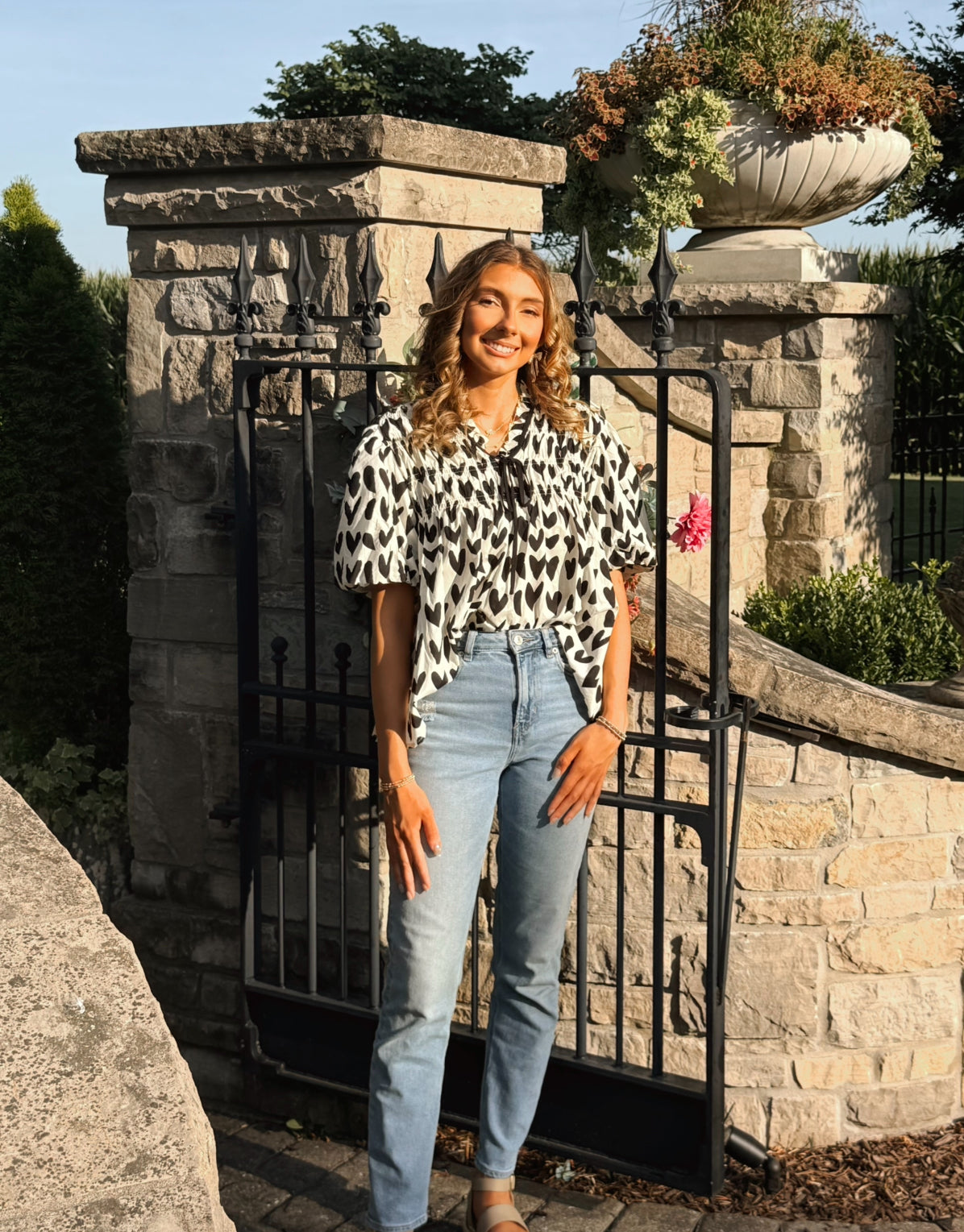 Midnight Romance Blouse