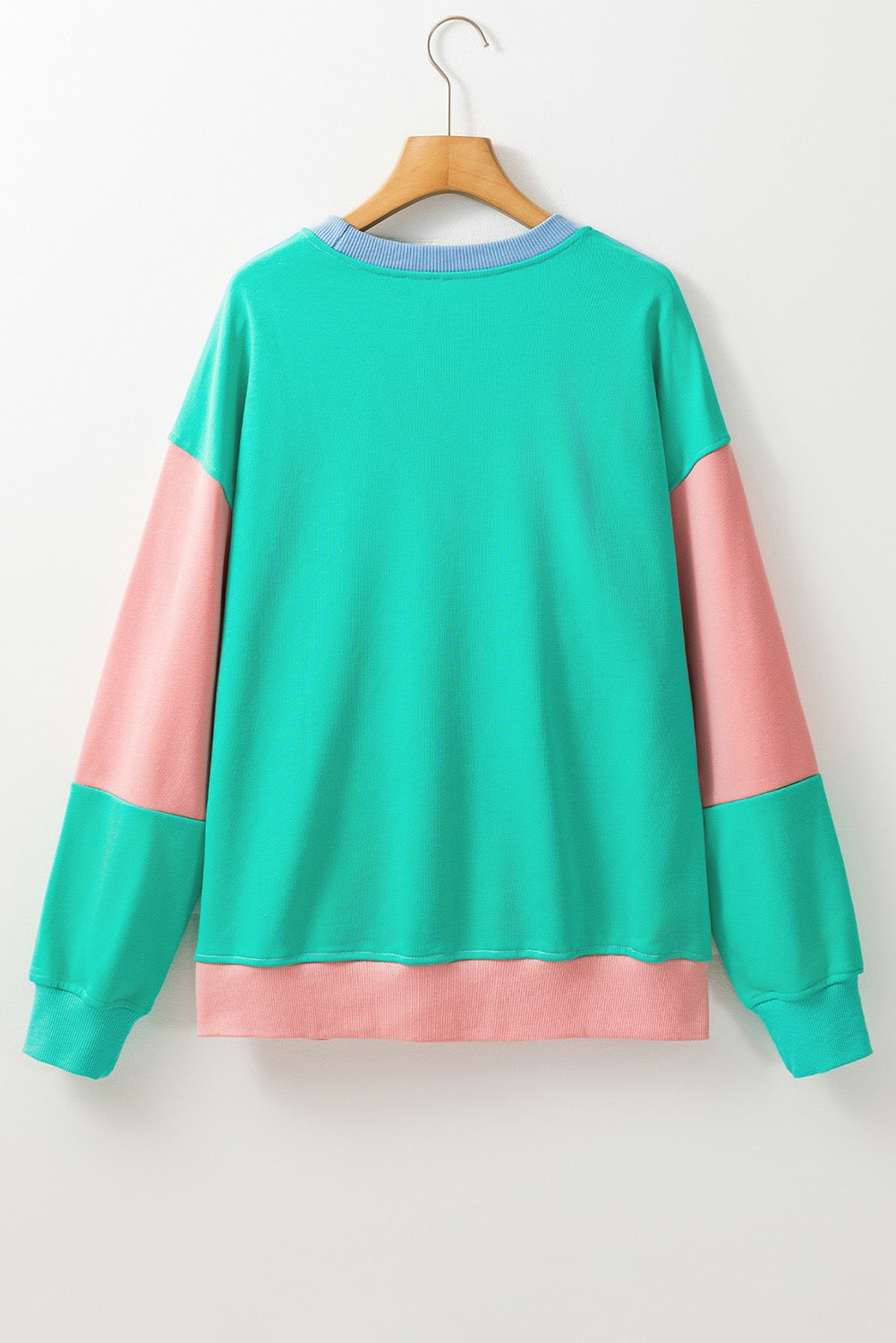 Frosted Candy Stripe Pullover