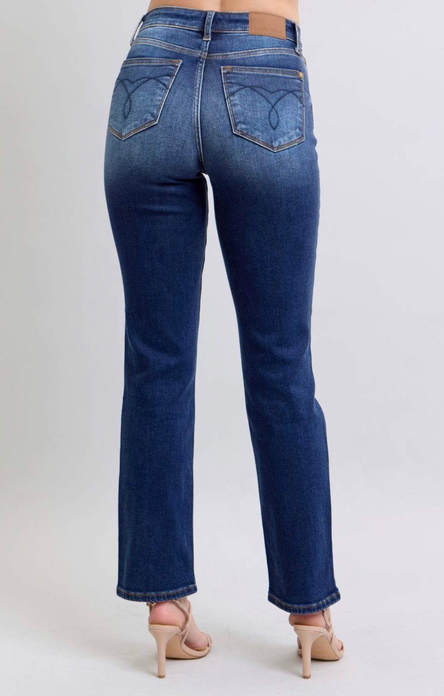 Judy Blue Vintage Wash Thermal Straight