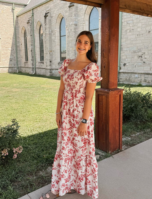 Vintage Petal Dress