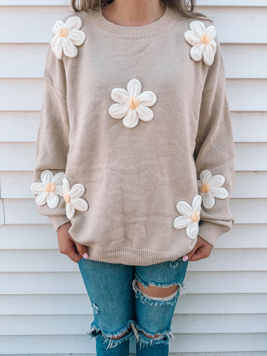 Graceful Glam Sweater