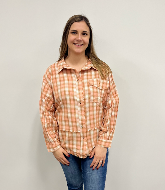 Button Down Shacket