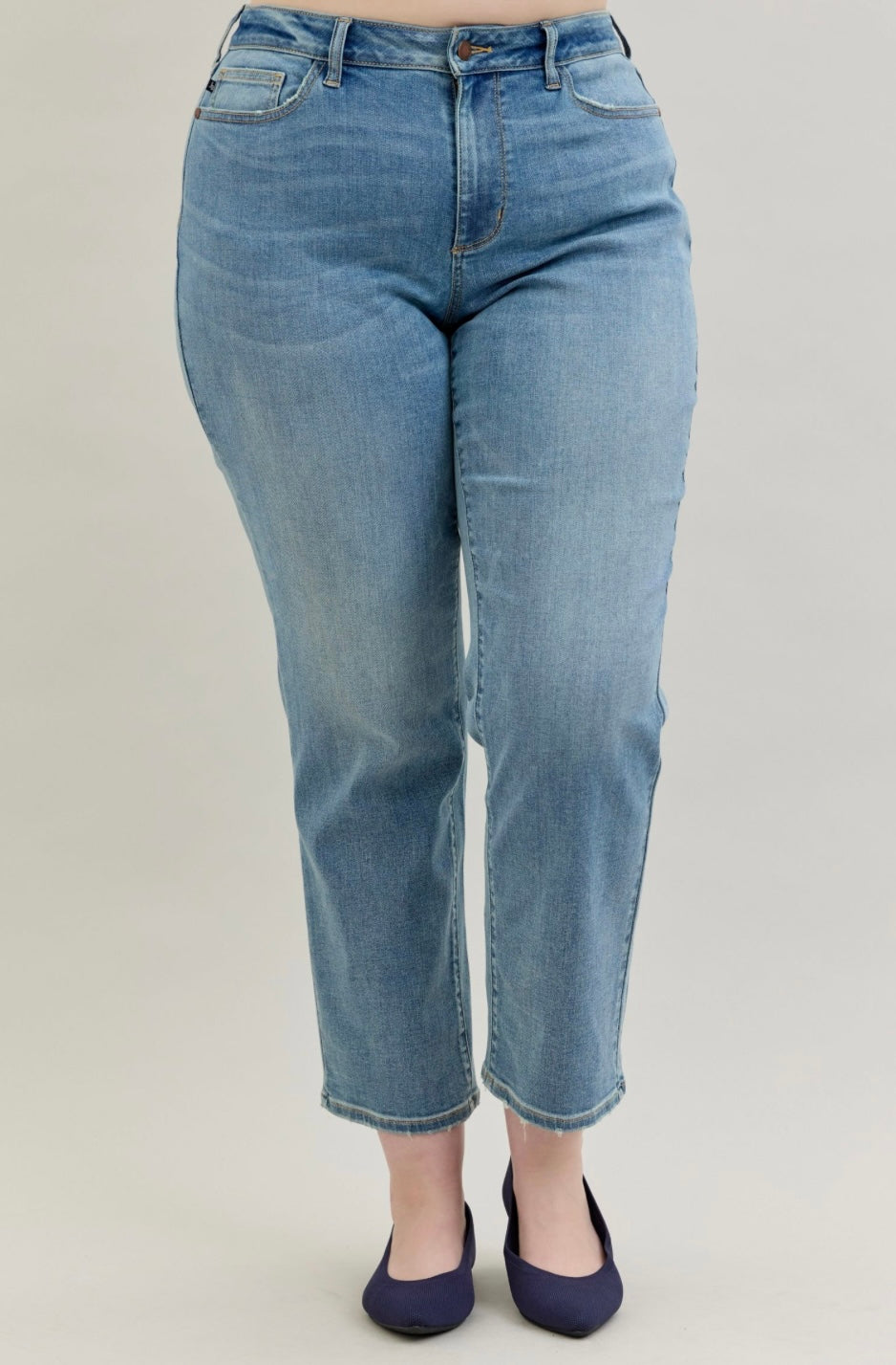 HIGH WAIST STRAIGHT FIT