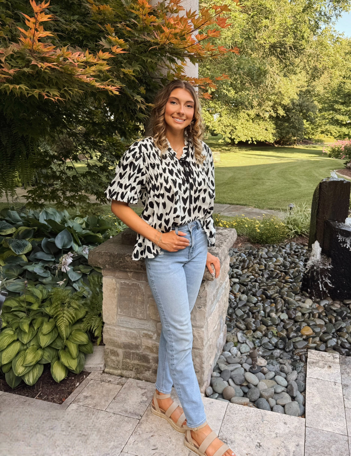 Midnight Romance Blouse