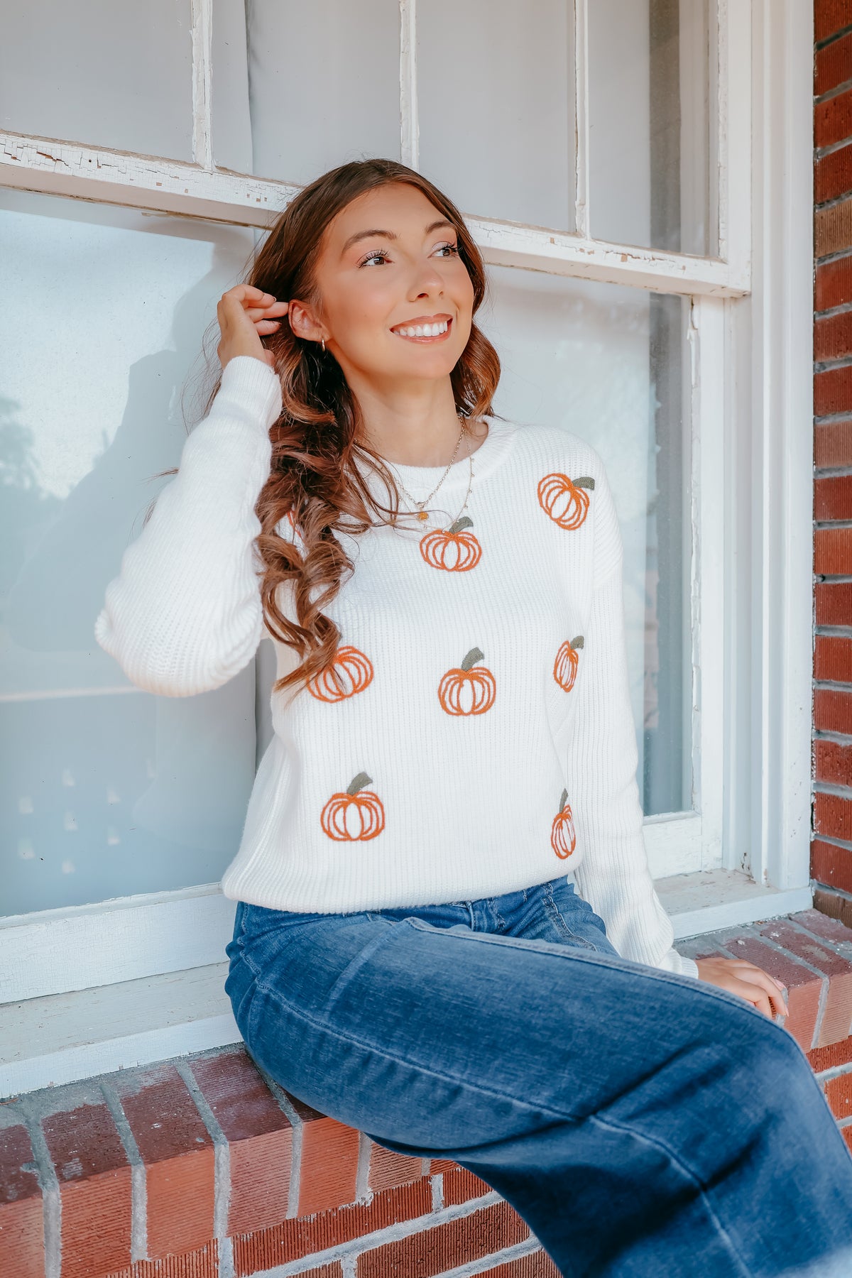 Pumpkin Picking Sweater