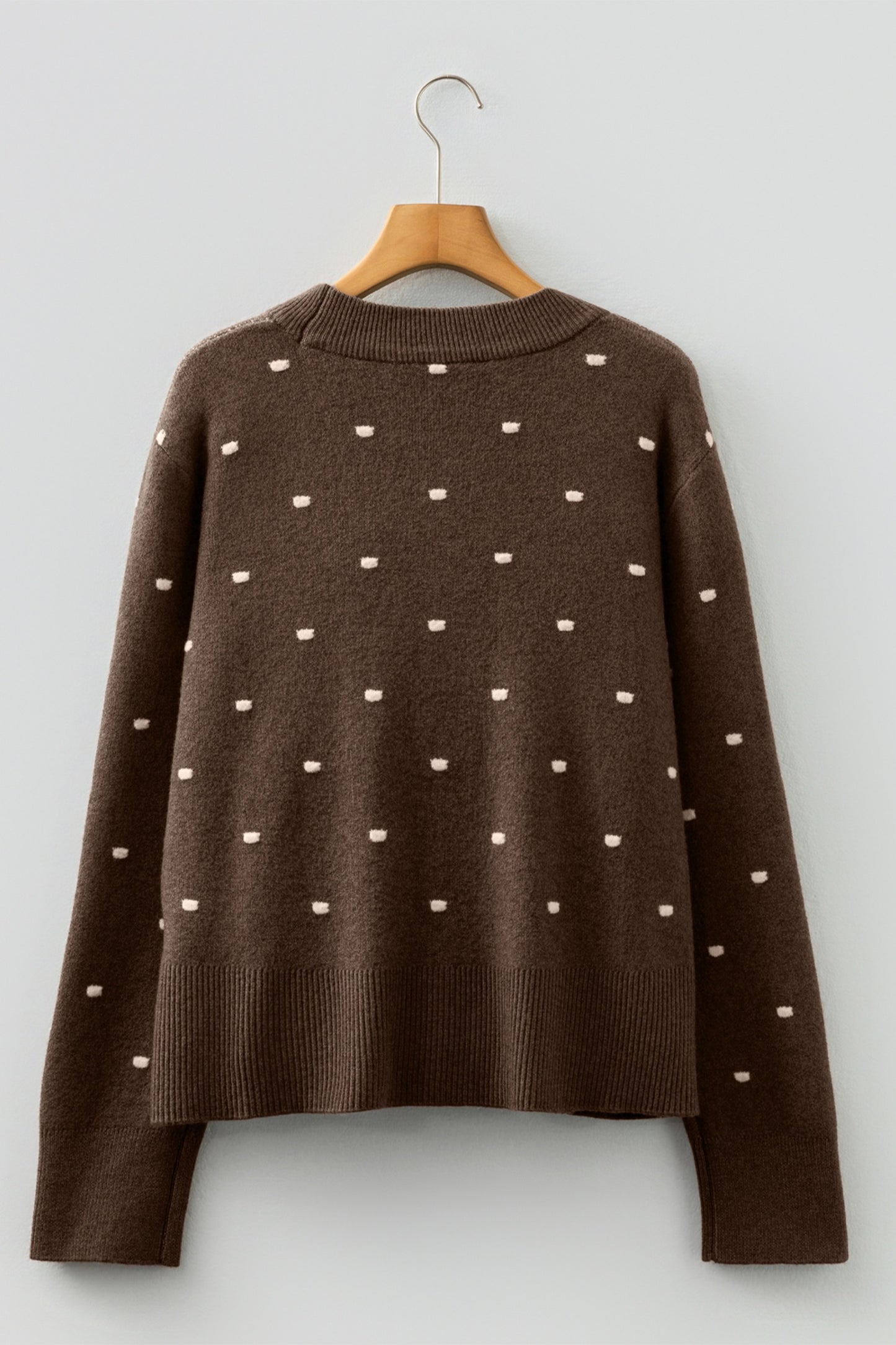 Cocoa Dot Sweater