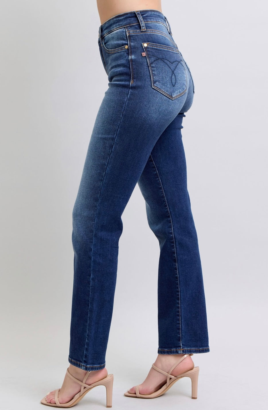 Judy Blue Vintage Wash Thermal Straight