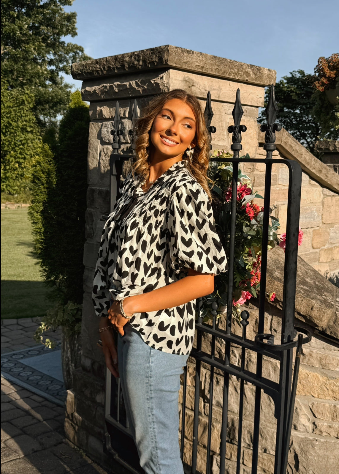 Midnight Romance Blouse