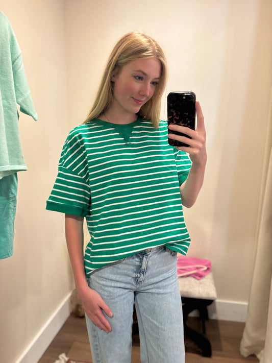 Lucky Charm Striped Top