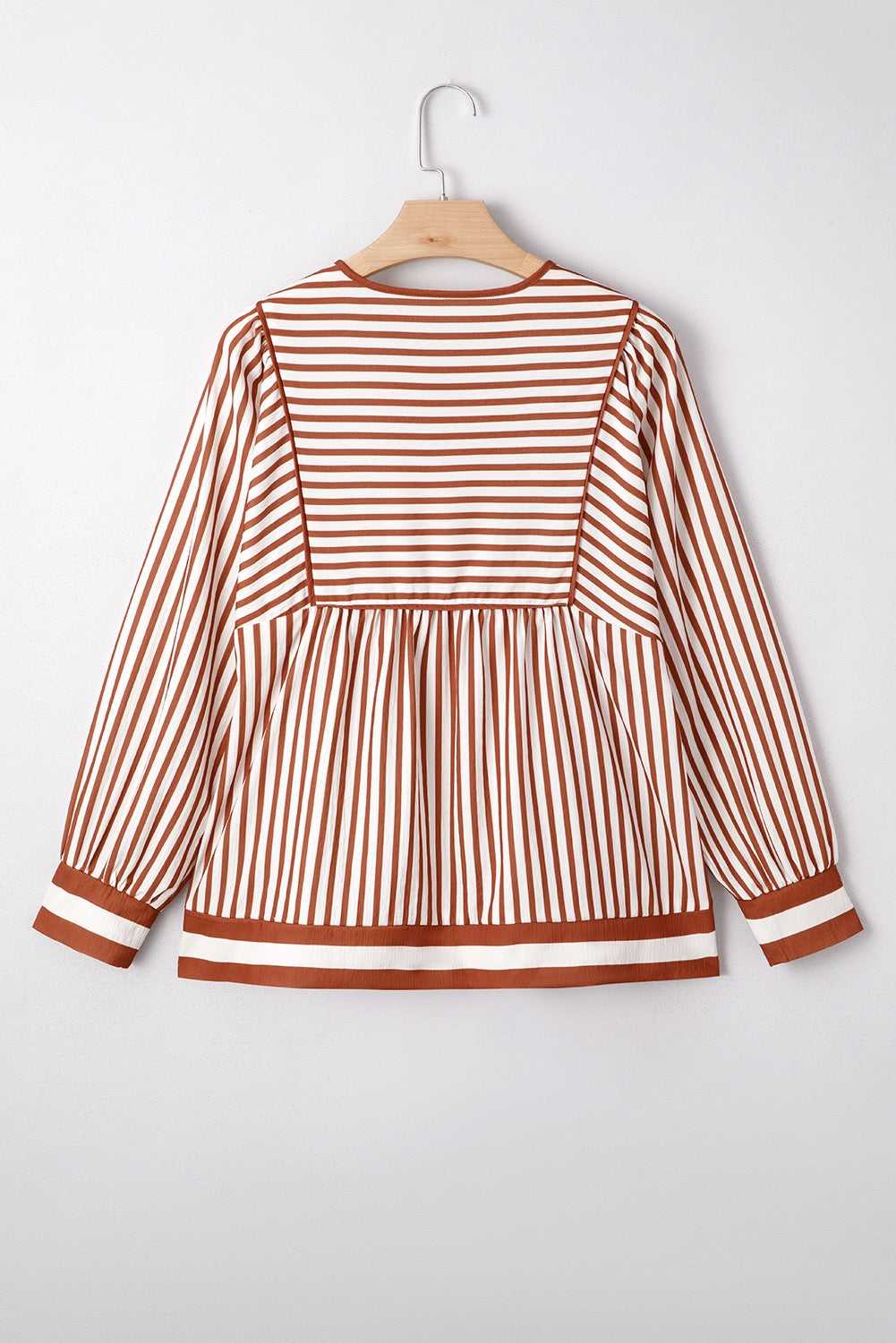 Chestnut Stripe Blouse